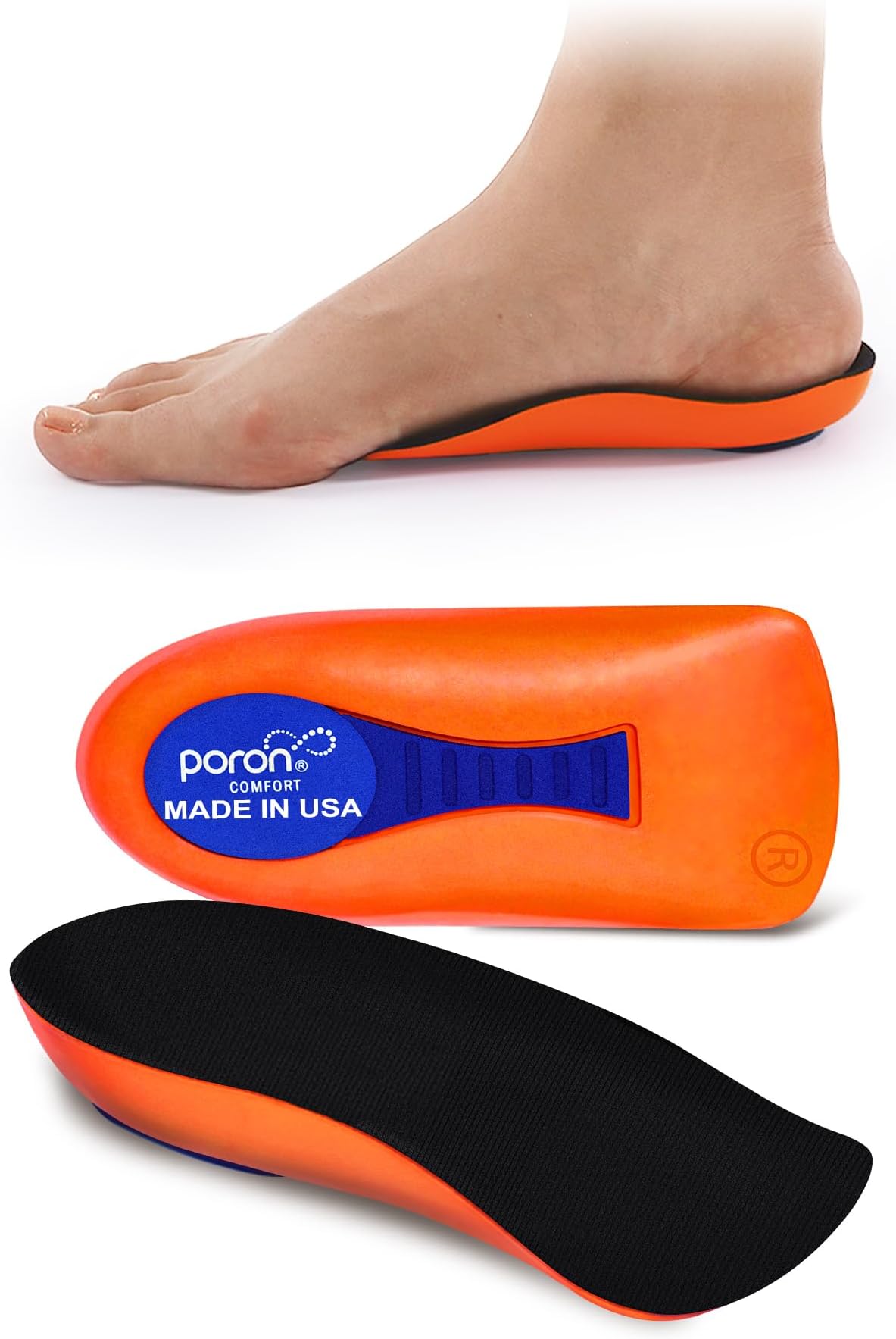 YouthBelief Heel Cup [Poron Made in USA] Plantar