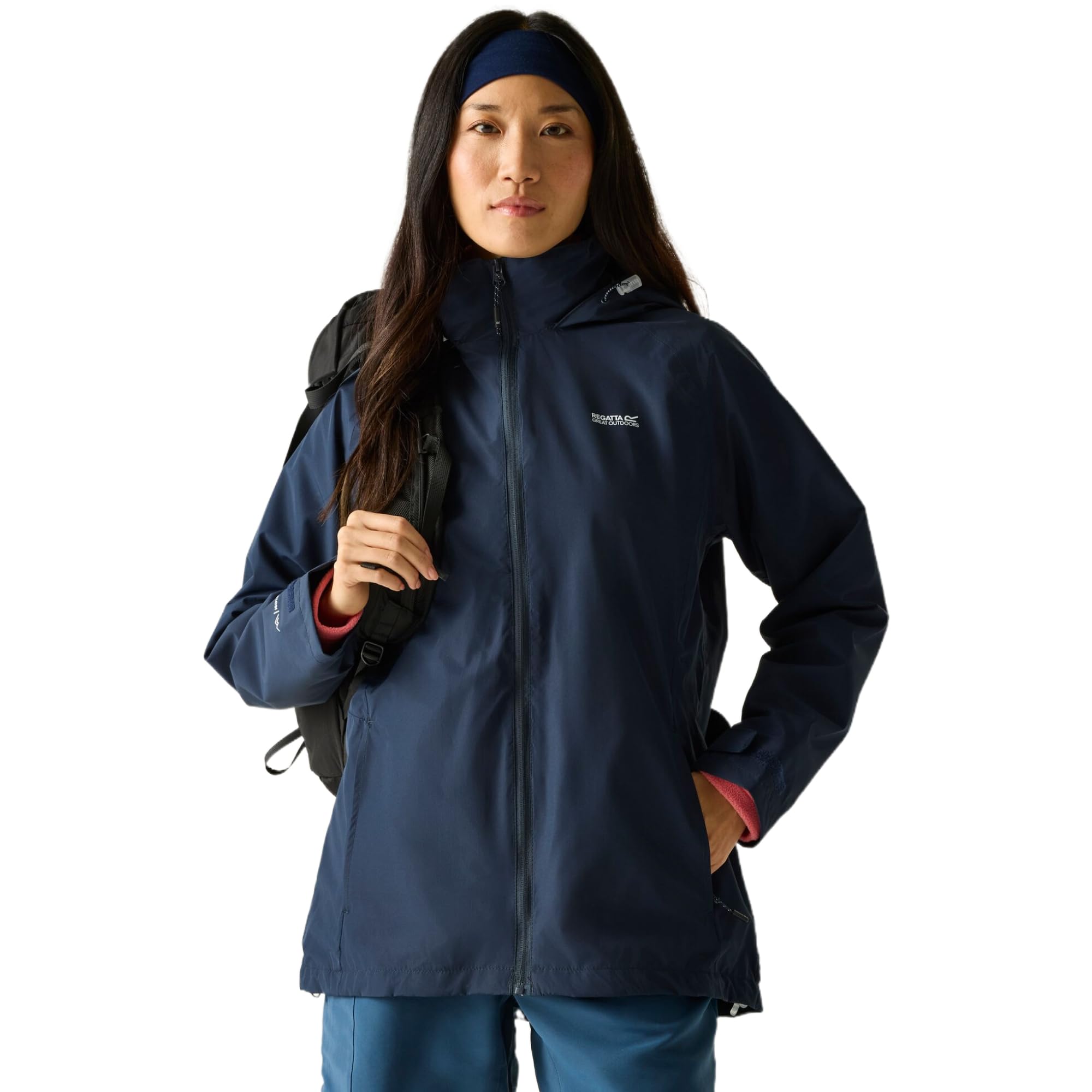 Regatta Birchdale II Waterproof Shell Jacket - Women's - Grey - Size 12