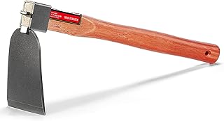 Garden Hoe Short Handle Hoe Household Planting Gadget Cultivation Hoe for Weeding Digging Soil and Outdoors 38.5 cm