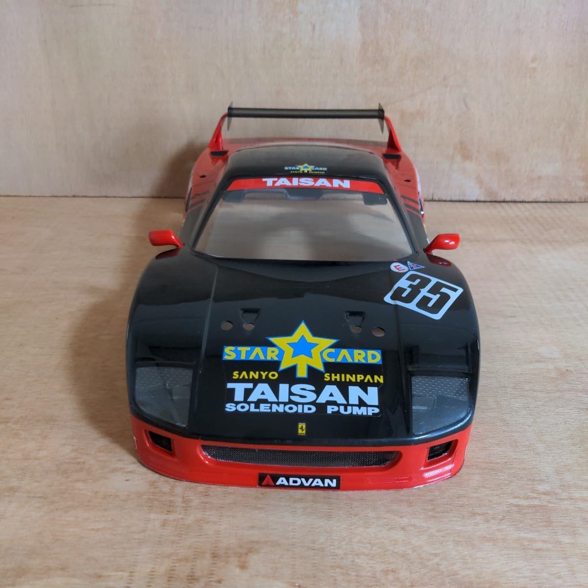 Amazon.co.jp: 1/10 タミヤ フェラーリF40 タイサンスターカード仕様  