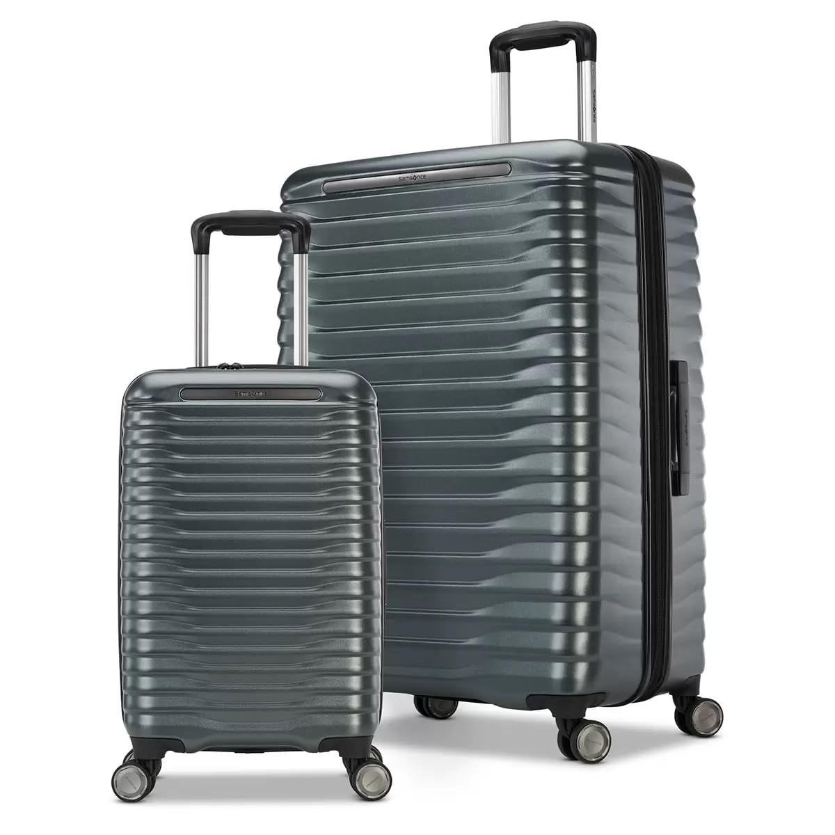 Samsonite Element - Set di valigie rigide, 2 pezzi, colore: Verde