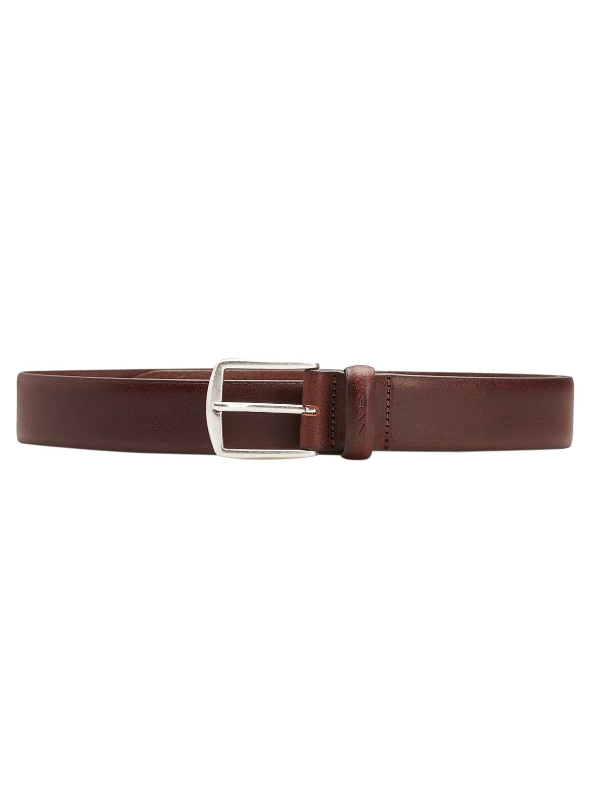 GANT Men's Classic Leather Belt Belt, Brown (Dark Brown), 110/44