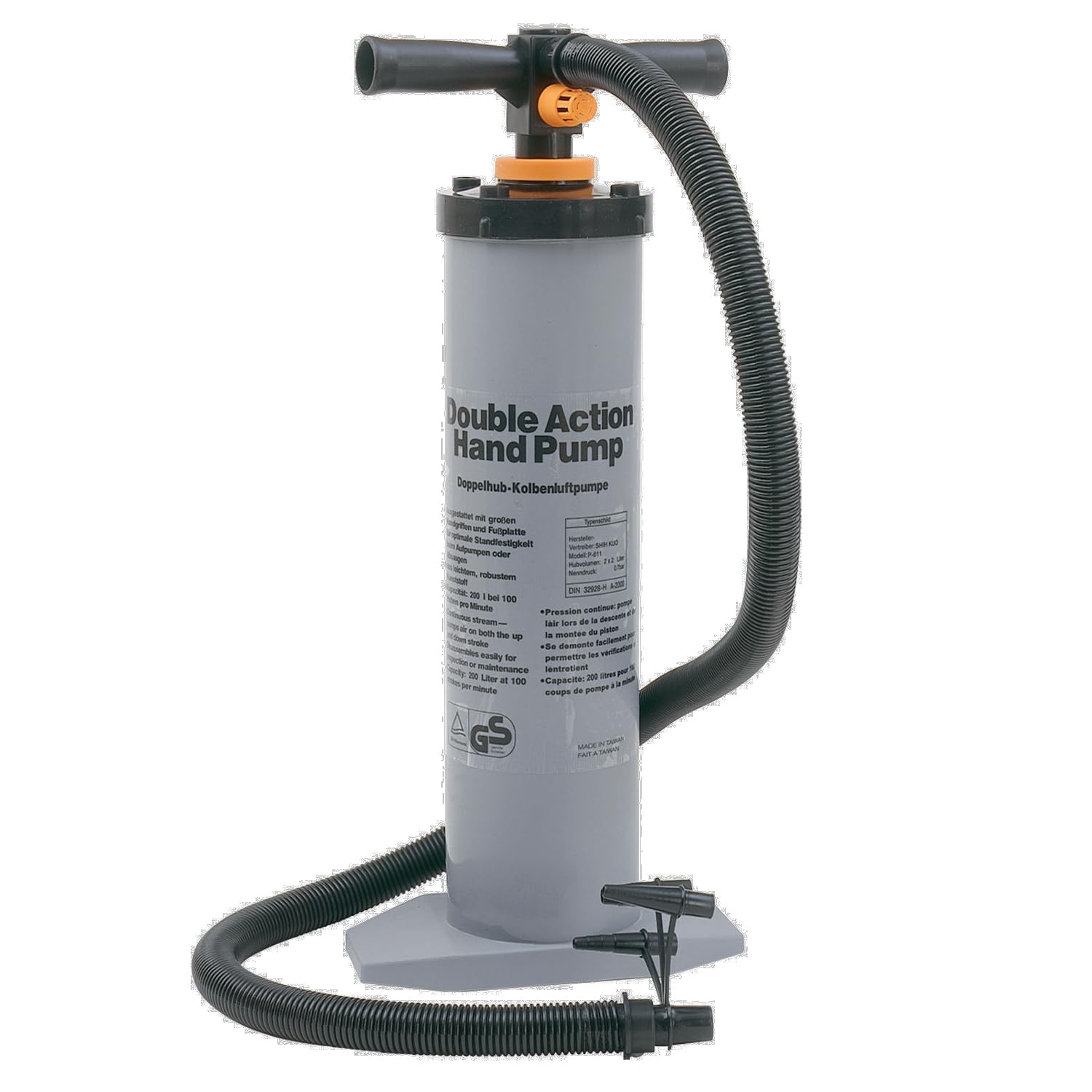 Champion Sports High Volume Air Pump, Dark Gray, One Size, Model: P50-image-12