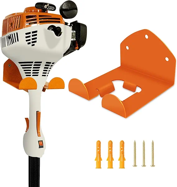 Flexi Rods Garage Organizer Wall Hanger - Garden Tool Rack for Grass Trimmer, Hedge Trimmer, Garage Tools, 1 Pack