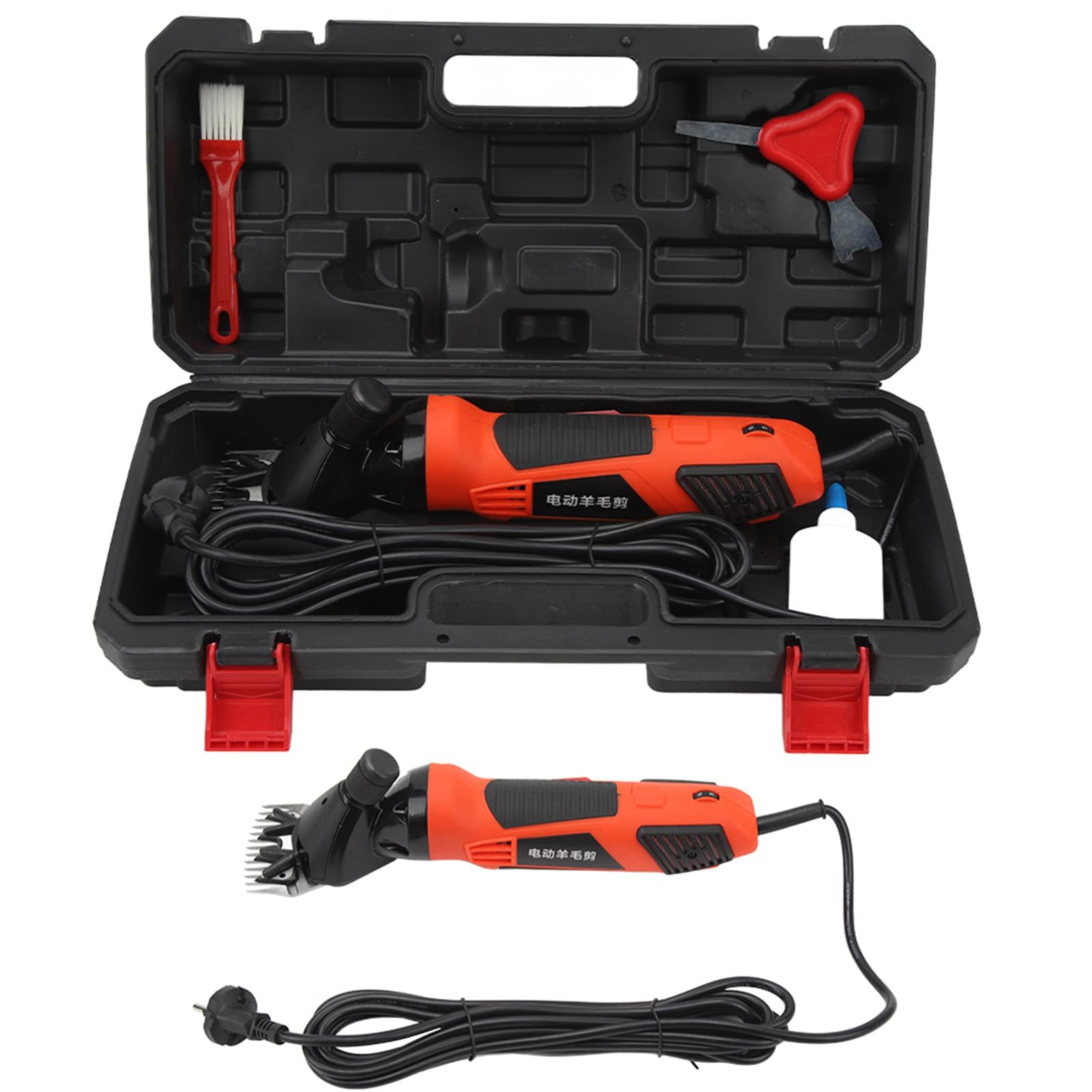 Esquiladora Ovejas Profesional 1000W Potente Tijeras Eléctricas 6 Velocidades para Ovejas Alpacas Cabras Enchufe UE 220V