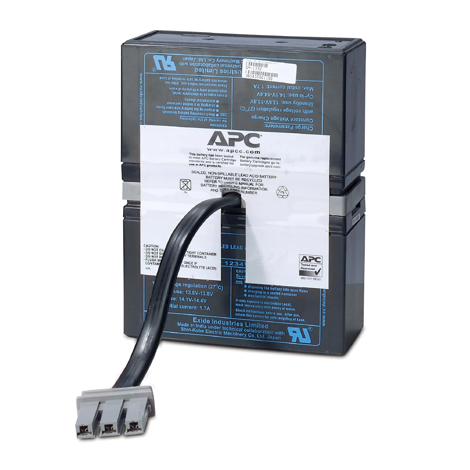 APC UPS Battery Replacement, RBC33, for APC Back-UPS Models BT1500, BT1500BP, BR1500, BX1500, SC1000, SN1000