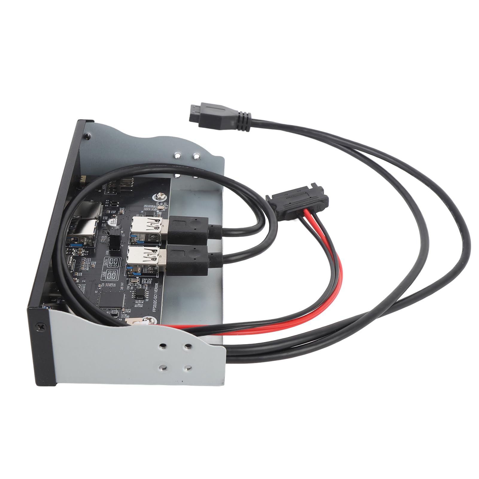 CHICIRIS USB Front Panel Hub, Hub USB 5Gbps para Panel Frontal