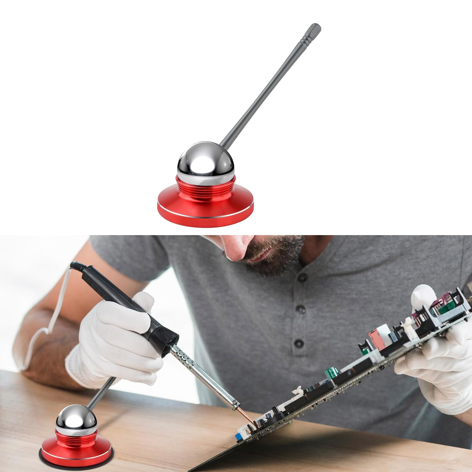 Stabilizzatore manuale in metallo per modellismo artigianale stabilizzatore palmare per hobbisti e modellismo professionale che fa strumento di supporto