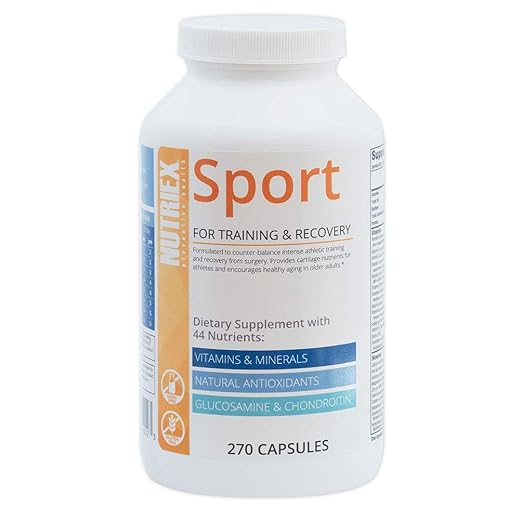 Sport Comprehensive Multivitamin Supplement with Glucosamine & Chondroitin 270 Capsules