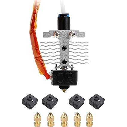 review Creality Ender 3 V2 Neo Hotend Kit, 3D Printer Parts Assembled Hotend with Silicone Socks and 0.4mm Nozzles for Ender 3 V2 Neo, Ender 3 Max Neo, Ender 3 Neo