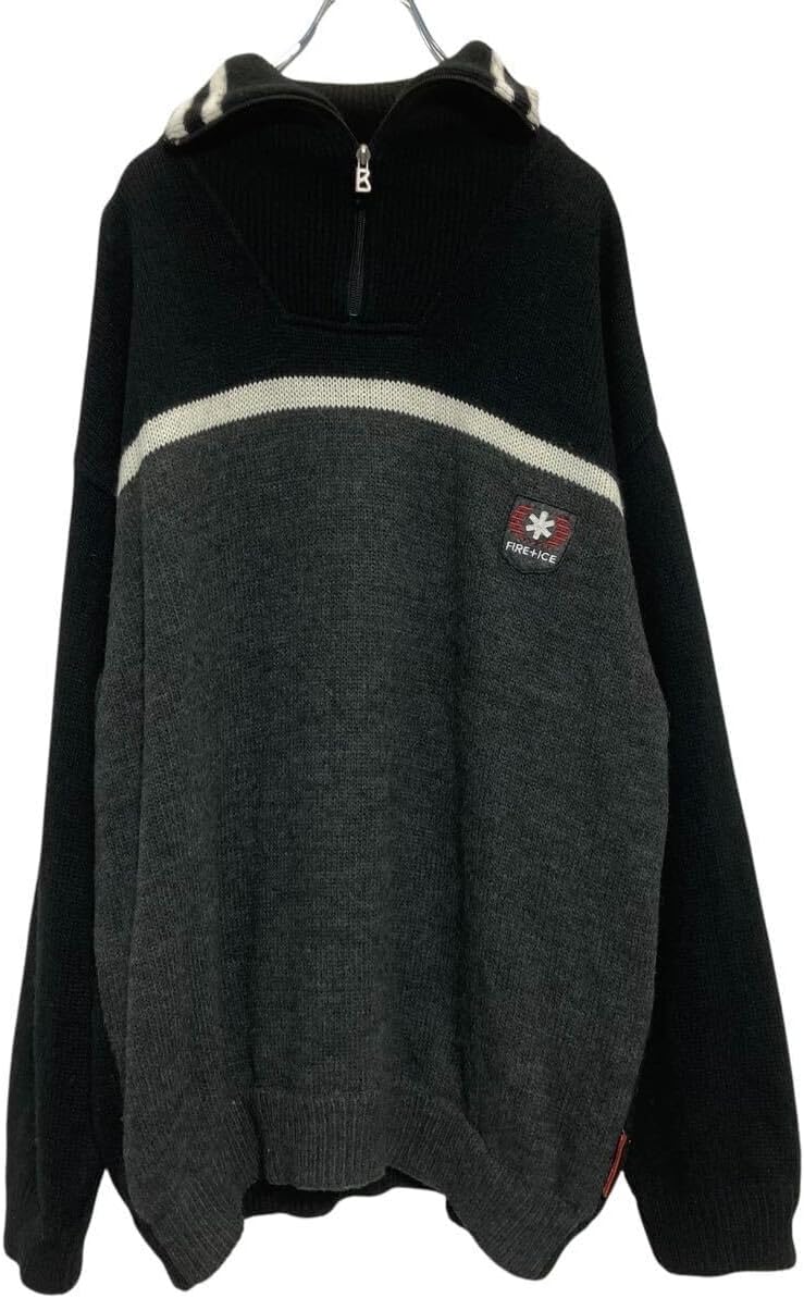 GIORGIO ARMANI 高級カシミヤ セーター グレイ クルーネックセーター