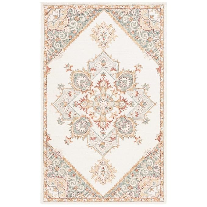 Image of Handmade Primium Collection Pure Woolen Carpet for Living Room,Bedroom and Hall (10 X 13) Feet Color Multi-6