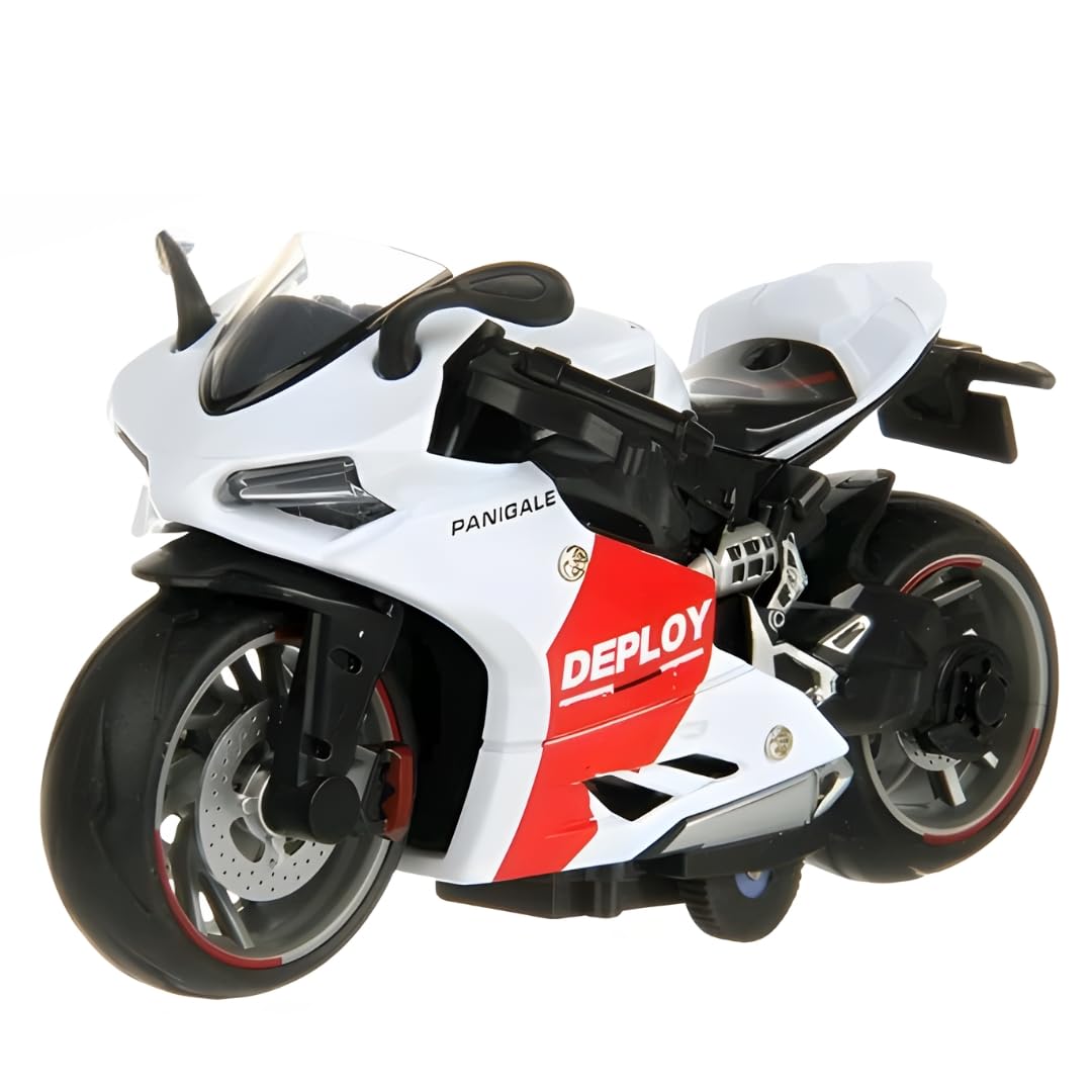 PLUSPOINT Diecast H2R Motorcycle Toy Bike 1:10 Scale Model Vehicles Alloy Simulation Super Bike Also for Car Dashboard Adult Alloy Motorbike Toy Simulation Model Vehicle Toy Street Machine Kids Gift — Amazon image 22