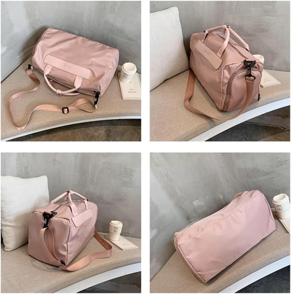 Bolsos Holgados Bolso De Viaje Gran Capacidad Para Mujer, Mano Para Separación En Seco Y Húmedo Bolso de Noche