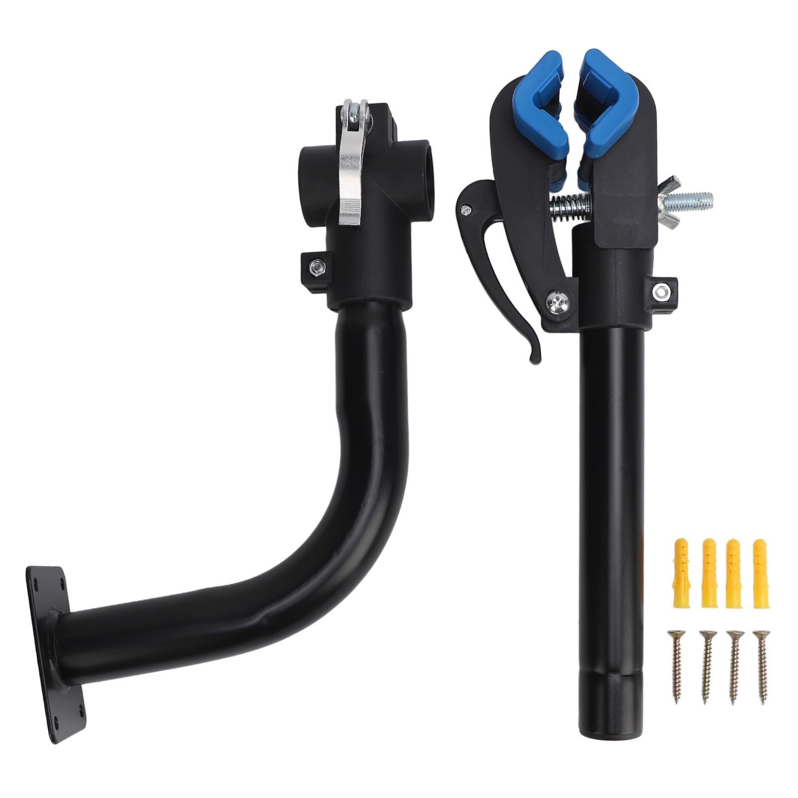 Supporto for riparazione bici, braccio flessibile salvaspazio, morsetto di in acciaio inossidabile a sgancio rapido regolabile for mountain bike Stand Tripode per Riparazione