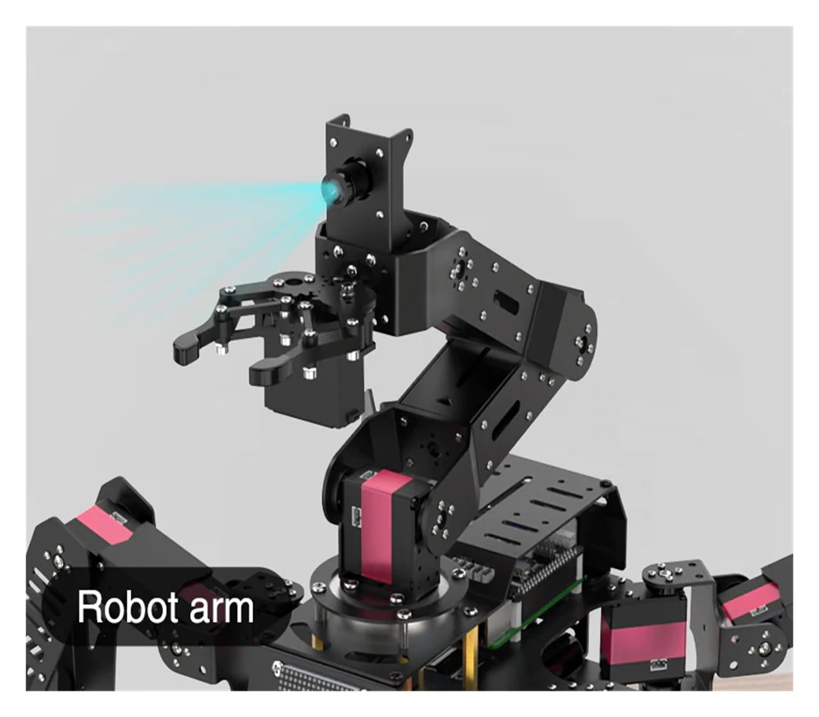Amazon | DIYプログラミングロボットキット SpiderPi Pro 六脚