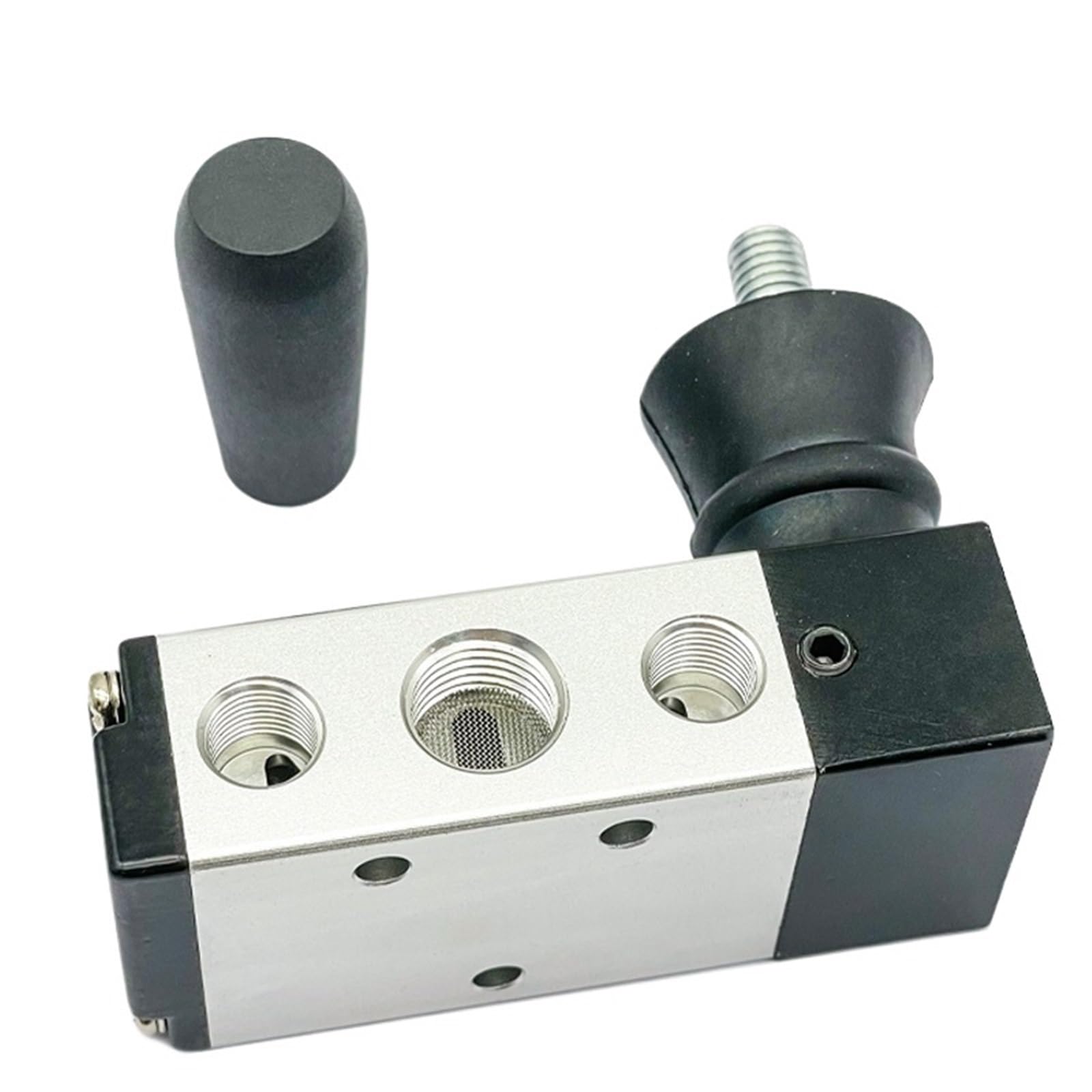 1pcs 4H210-08 1/4 "2 Posizioni 5 Port Air Valvola di controllo manuale pneumatica Valvola di controllo pneumatica 5/2 vie Leva manuale azionata valvola di controllo (4H210-08 6mm)