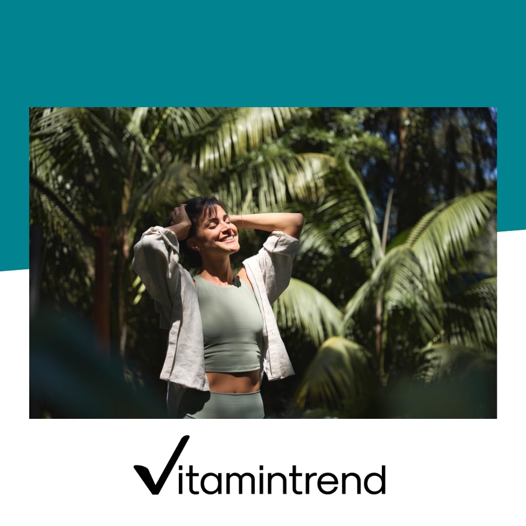 Vitamintrend Grüner Tee Extrakt 750mg, 180 Kapseln, hochdosiert mit 98% Polyphenolen, Nahrungsergänzungsmittel vegan ohne Magnesiumstearat, in Deutschland hergestellt
