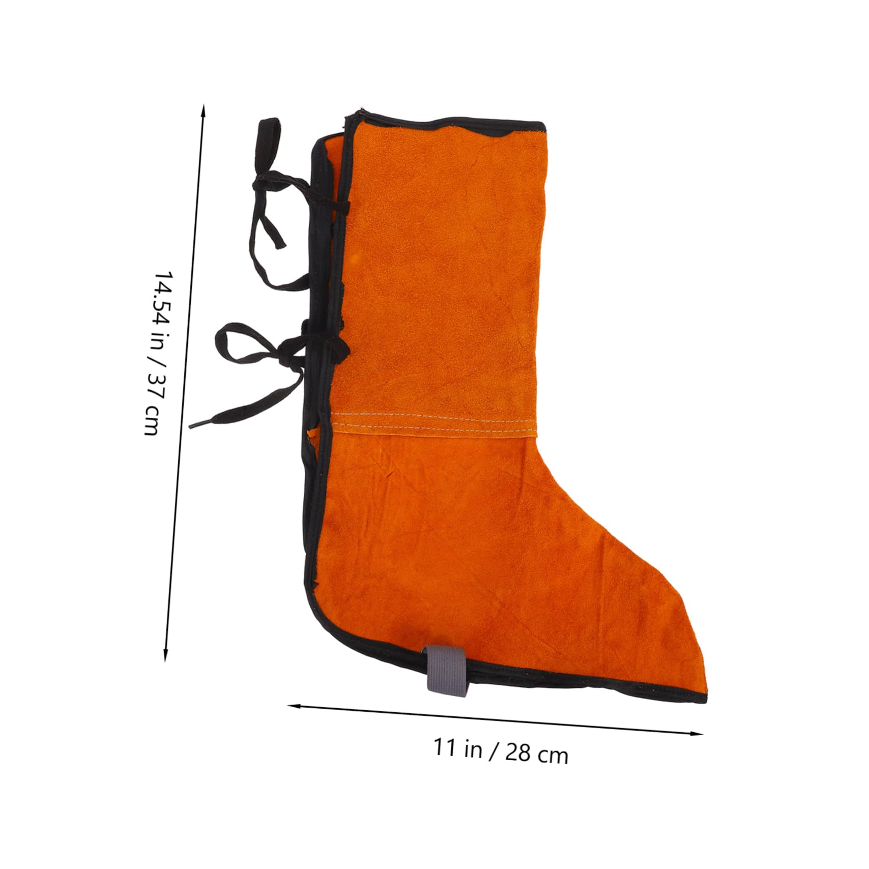 MUCKLILY Welder Boot Covers Men's Welding Foot Protectors Non-slip Heat-resistant Breathable Easy to Wear Remove Welding Spats Random