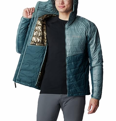 Image of Columbia Men Platinum Peak Hooded Jacket upto -10c