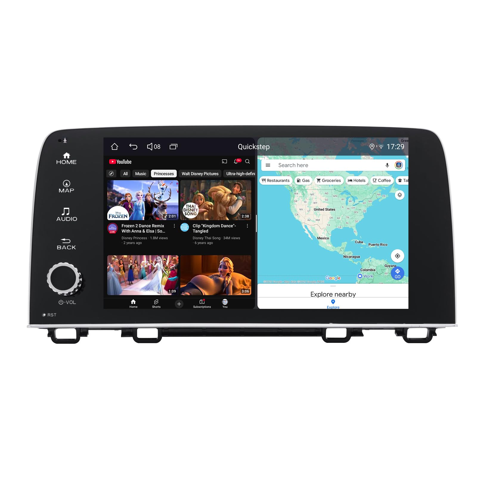 Photo 1 of JOYING 9 Inch Radio for Honda CRV 2017-2022 Android 13 Car Stereo Plug and Play Head Unit 4GB+64GB with Carplay Android auto 1280 x 800P Support SWC Bluetooth 5.0(JY-HT123N4)