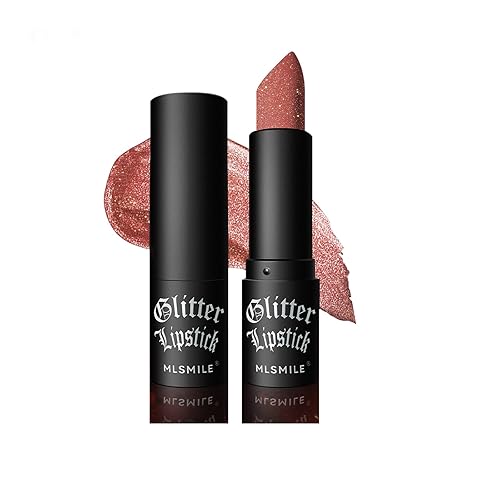 Lápiz labial Diamond - Brillo de labios y sombra de ojos impermeable de larga duración, con purpurina, copa antiadherente de alto brillo, brillo de