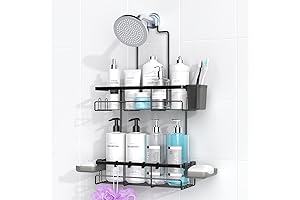 No-Rust Shower Caddy: Uncompromised Bathroom Organization