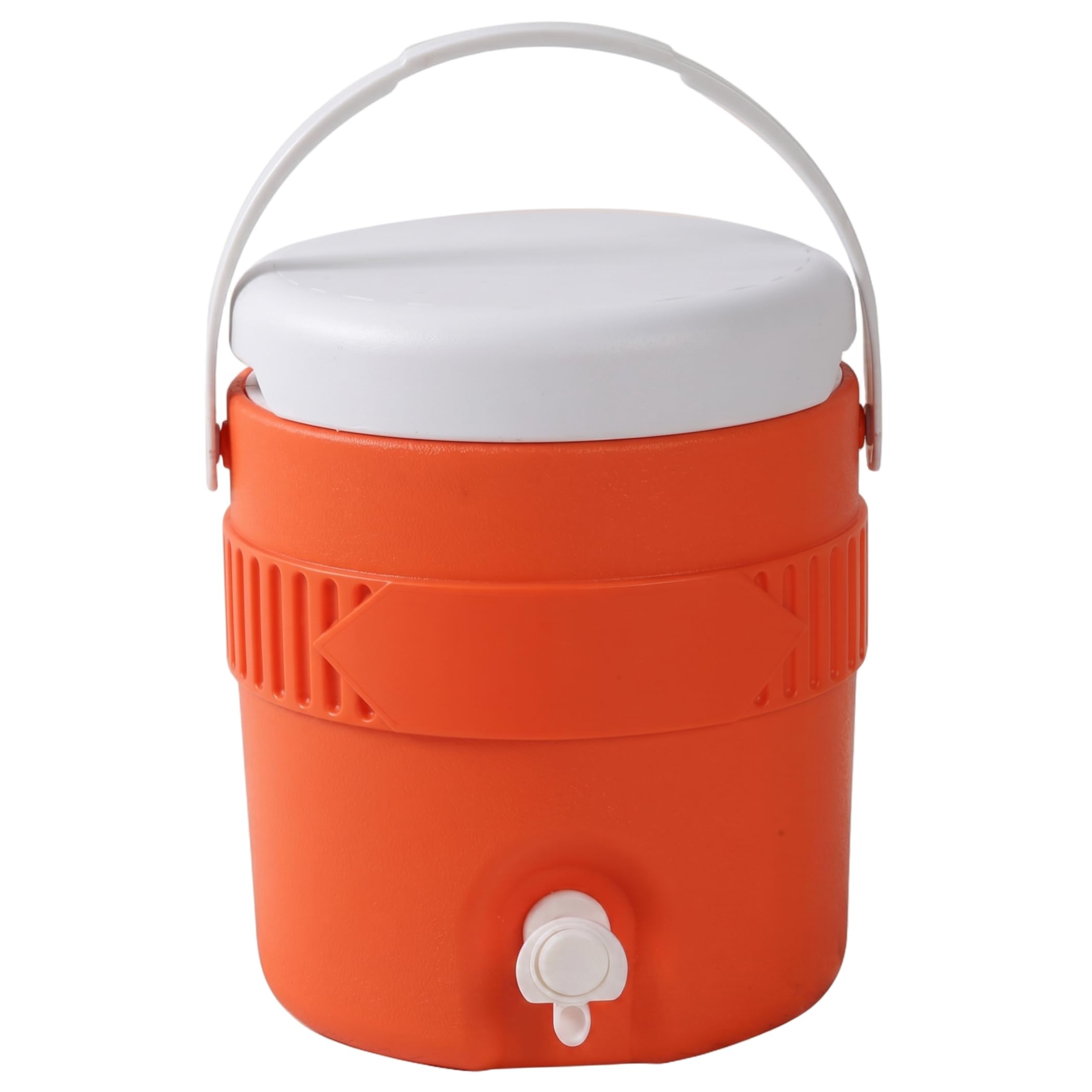Syglawnd Cooler With Spout, 1 Gallon Sports Water Dispenser, Leakproof Portable Water Jug Cooler With Lid and Handle, Orange, Sports Dispenser