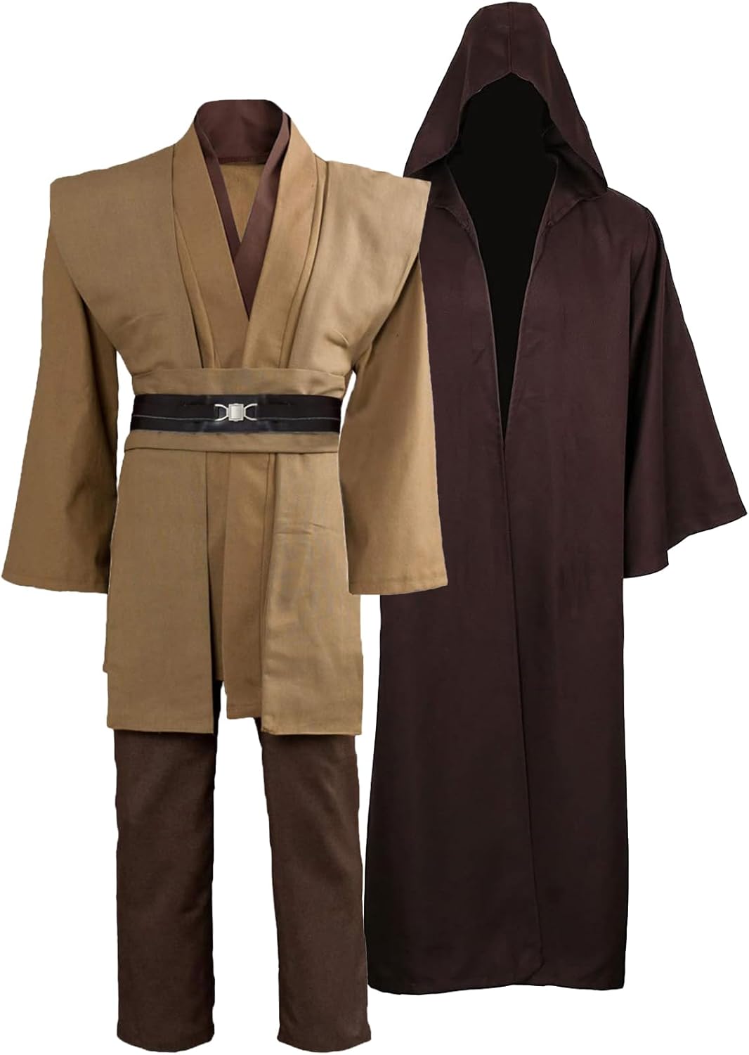 GOLDSTITCH Tunic Costume Mens Tunic Hooded Robe Full Set Halloween Cosplay Costume - Image 5