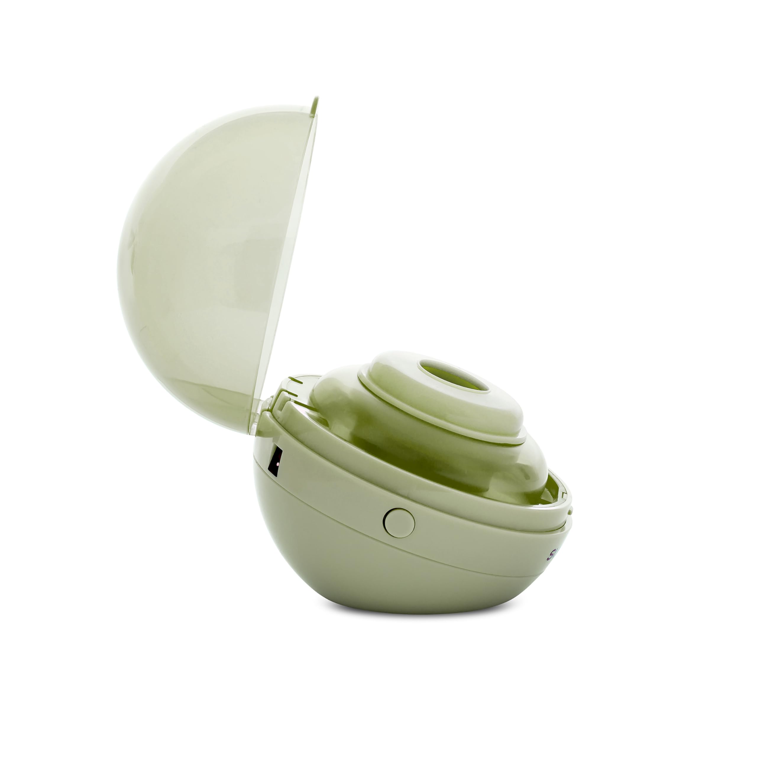 Suavinex sterilizzatore portatile per ciucci con luce UV, elimina il 99% dei germi in 3 minuti, funziona con batterie o USB,senza agenti chimici, ottimo per viaggiare, Duccio Verde - 2
