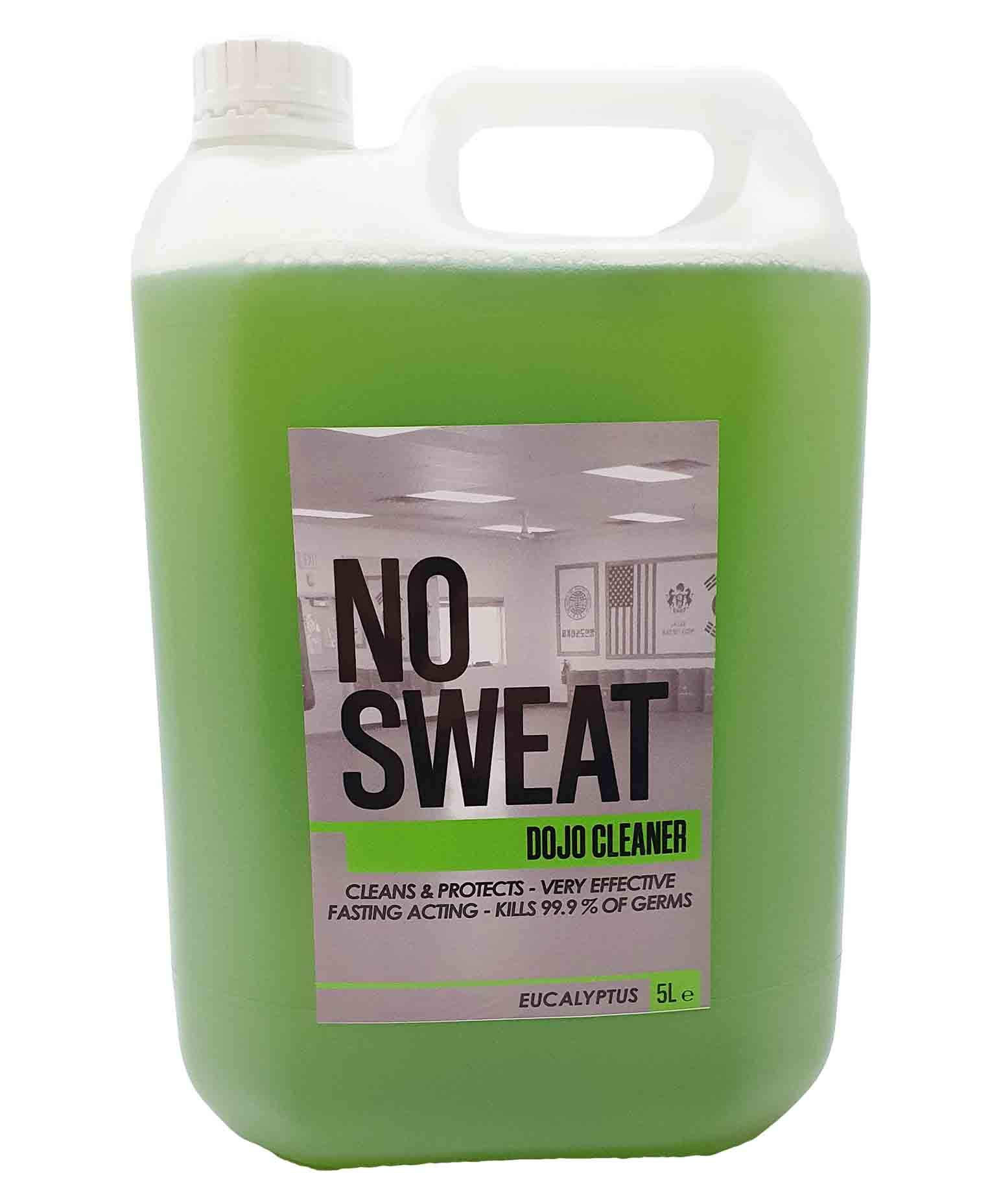 NO SWEAT DOJO Gym Equipment Cleaner & Sweat Remover – Concentrated Formula
