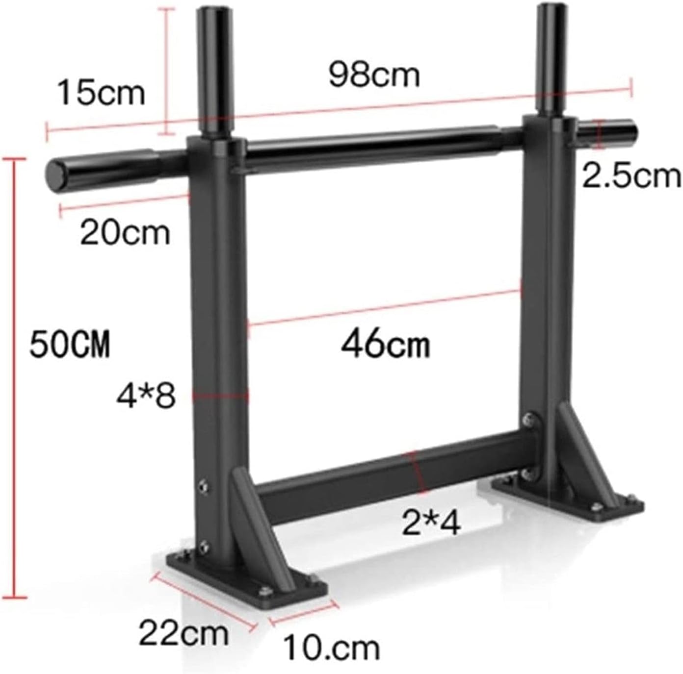 Pull Ups Wall Mount Pull Up Bar Strength Training Pull-Up Bars with 4 Grip Positions Exercise Fitness Equipment