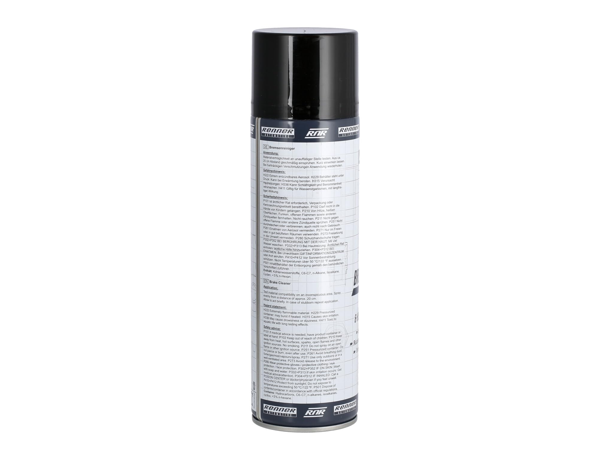 Set de 48 limpiadores de frenos especiales Renner – 500 ml