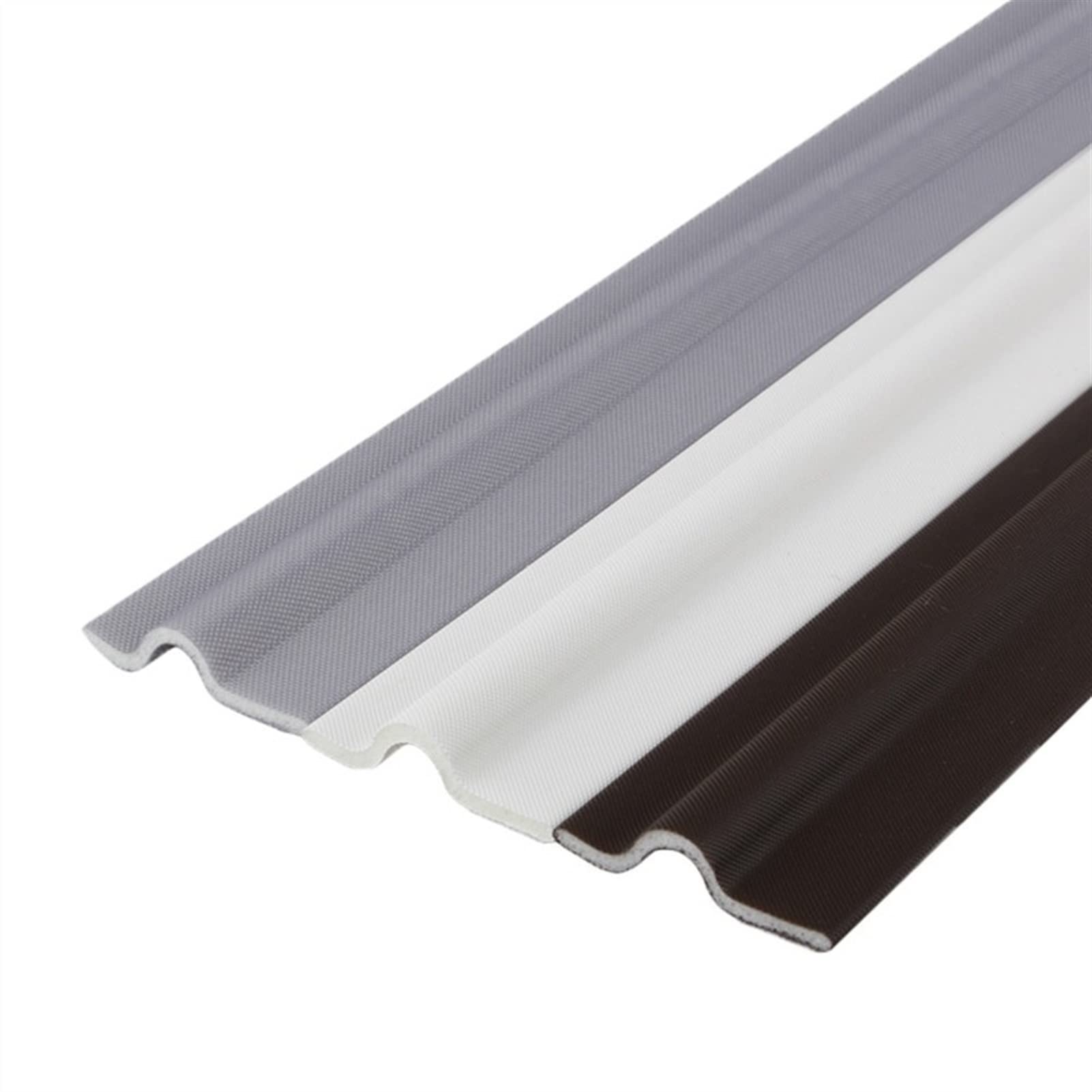 Cinta autoadhesiva 4M-40M Tira de sellado de ventanas Espuma acústica blanca for puertas corredizas Ventanas Sello de algodón insonorizado a prueba de viento Espacio for puertas Espuma acústica('Grey,