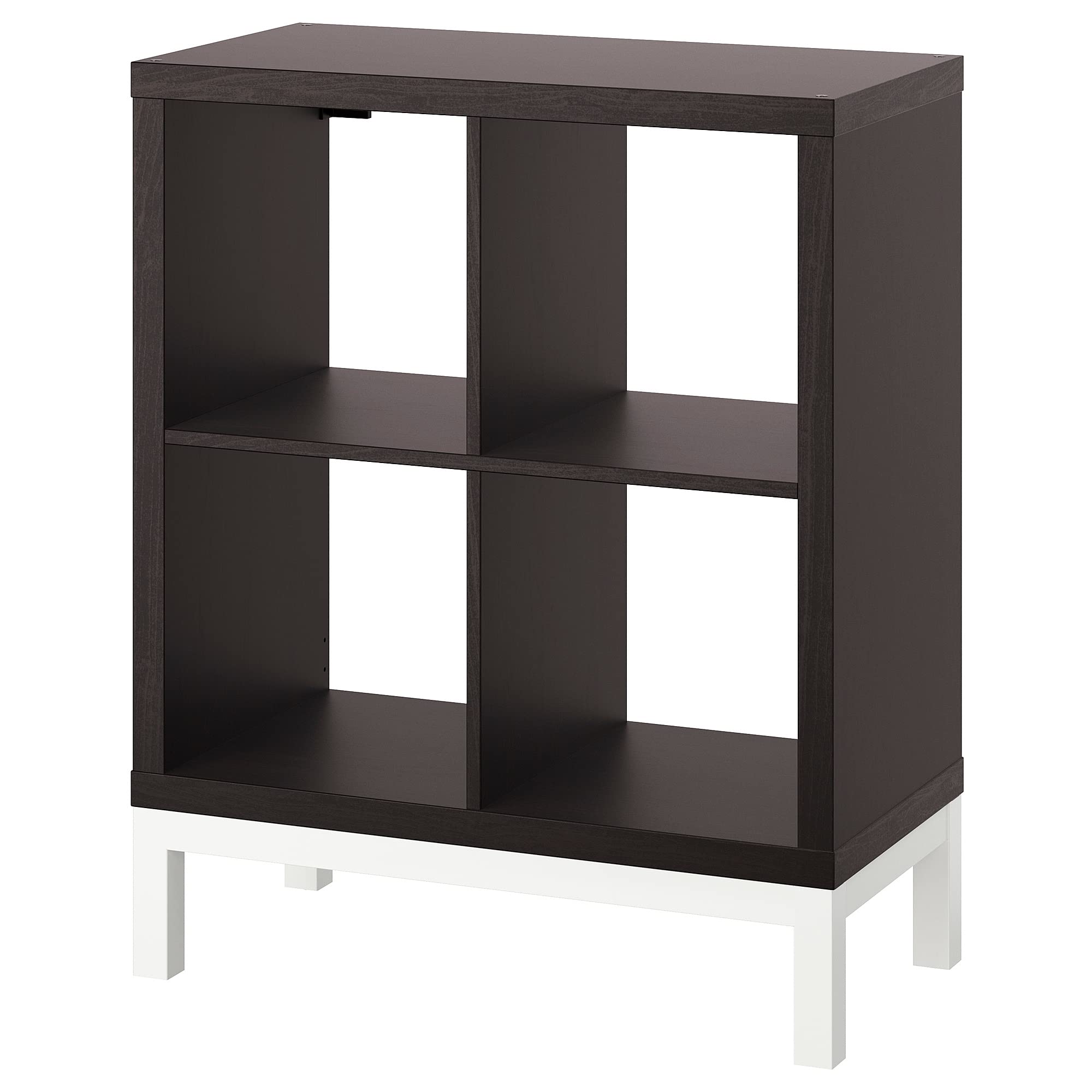 KALLAX meuble design bicolore 77 x 94 cm avec piètement pour intérieur raffiné