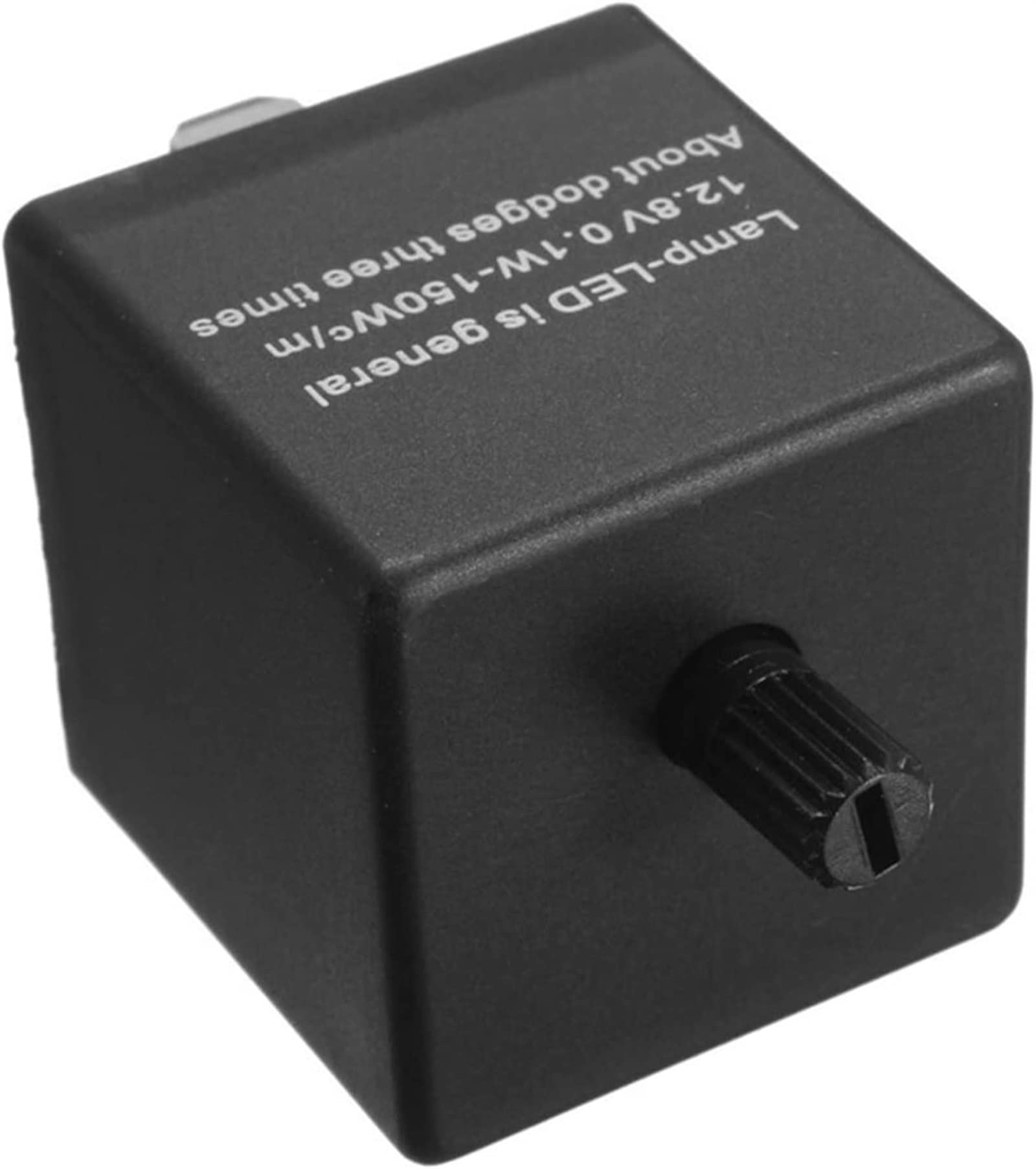 Relè Relè 3 Pin Relè Lampeggiante LED 12V Relè Lampeggiante elettronico Universale Regolabile Freauency LED Indicatore di direzione Lampeggiatore Relè Lampeggiante for Auto