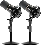 MAONO PD200W Hybrid Wireless Podcast Microphone for PC, XLR USB Dynamic Mic Kit with Boom Arm, Software, Noise Cancellation, for Vocal Recording, Streaming, Content Creation, Home Studio, Voiceover