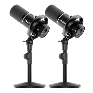 MAONO PD200W Hybrid Wireless Podcast Equipment Bundle for 2