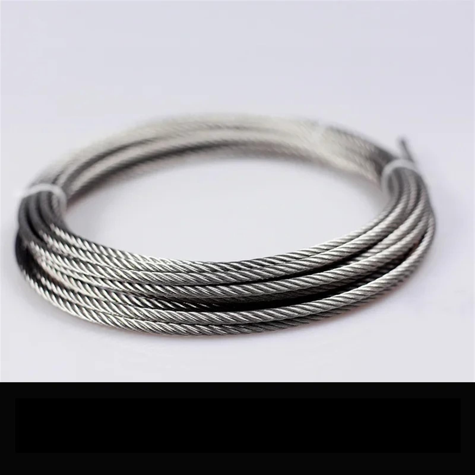Lina stalowa ze stali nierdzewnej 304, Lina stalowa 304 ze stali nierdzewnej o średnicy 0,8-8 mm, 2-100 m, powlekana PVC(50 meter,Diameter 3mm)