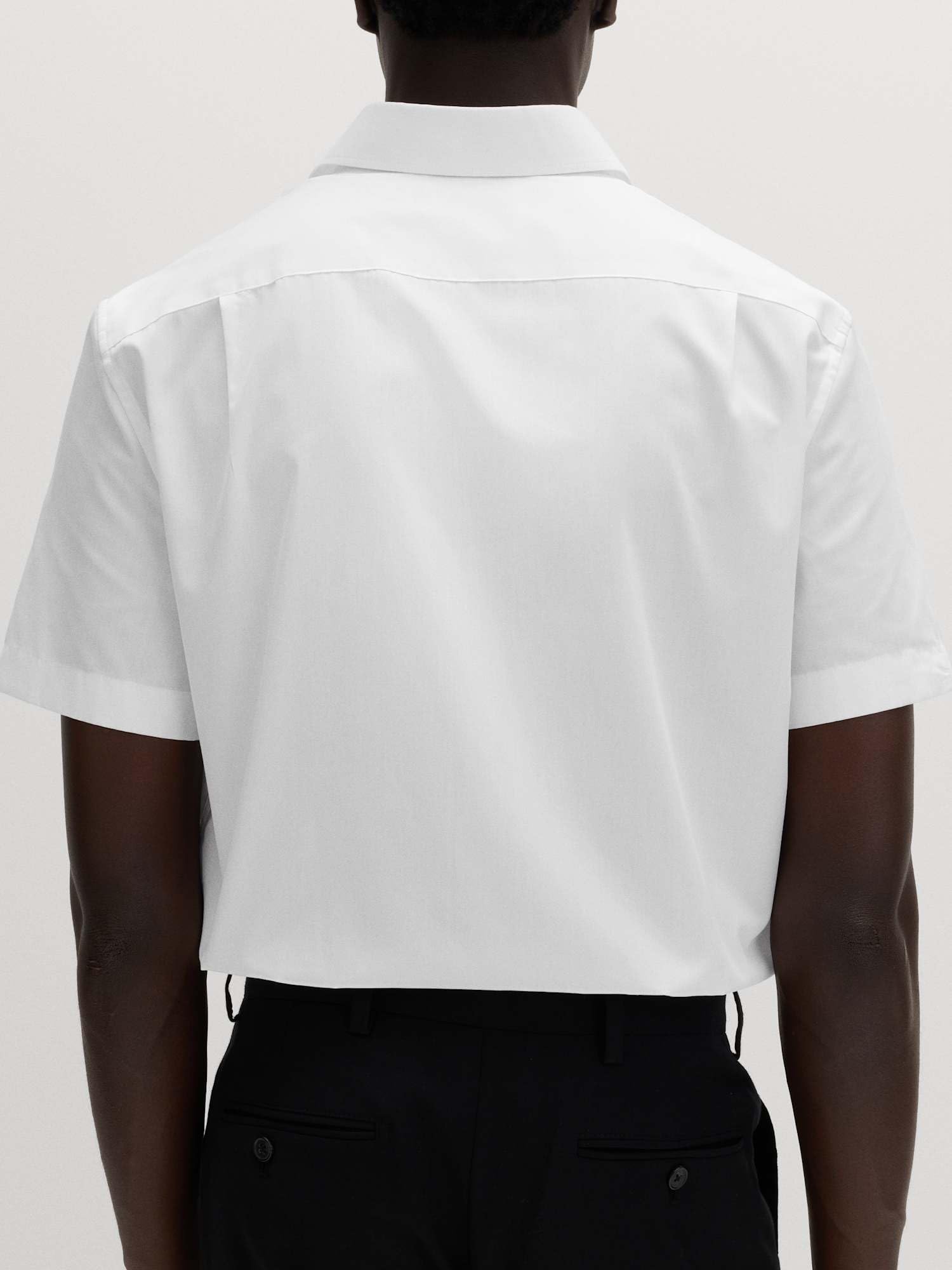 Marks & Spencer 3-Pack Uomo Camicie vestibilità Regolare Stiro Facile a Maniche Corte