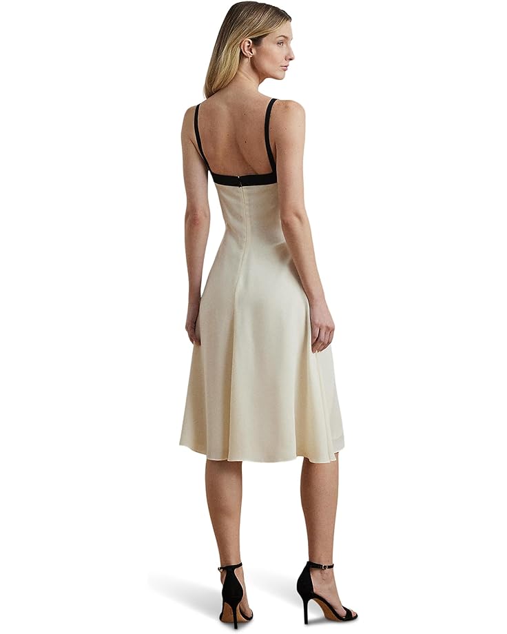 Lauren Ralph Lauren Color Blocked Georgette Sleeveless Dress - #2 of 4