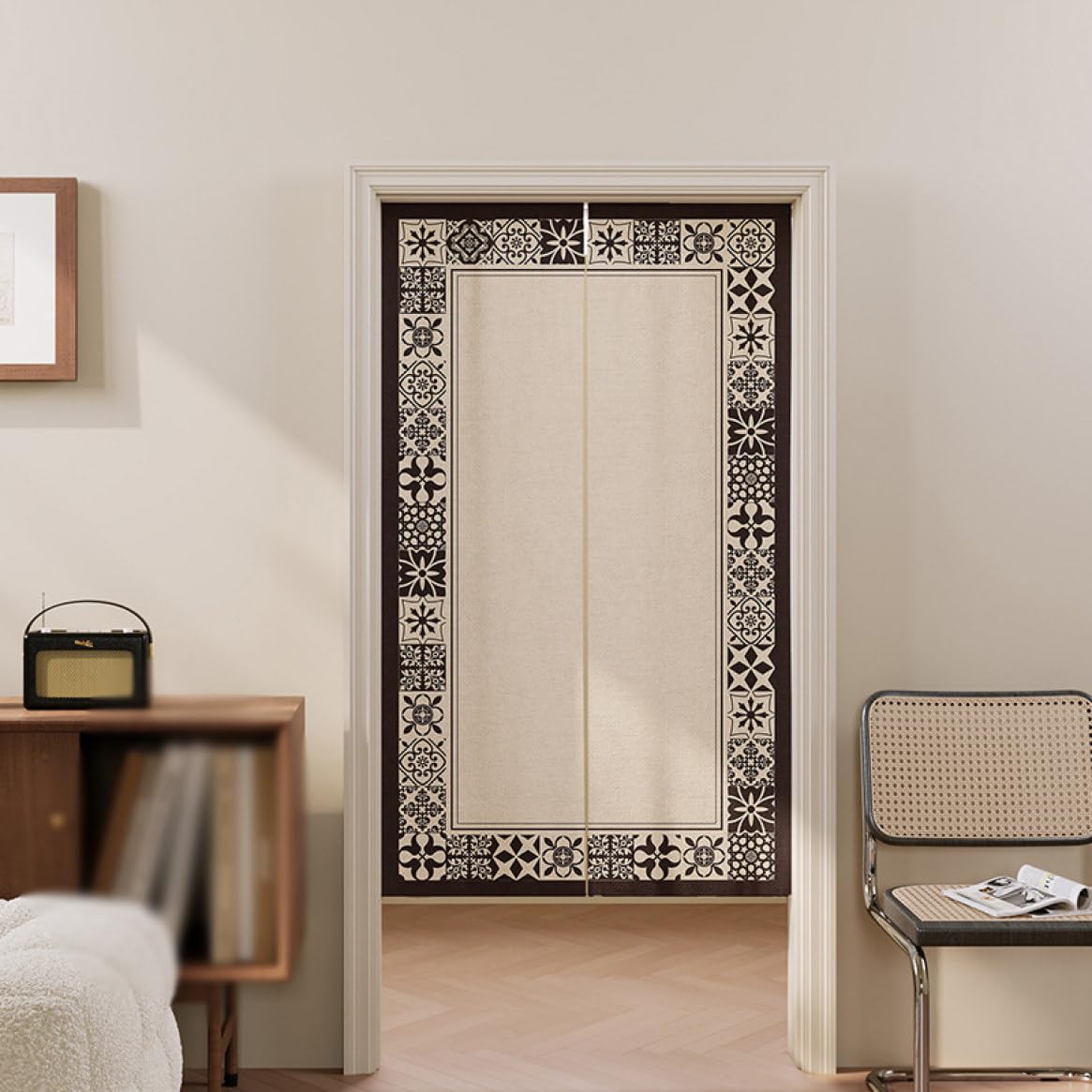 Amazon｜[YXSNG] アンティーク風のれん アメリカン 90*140cm のれん