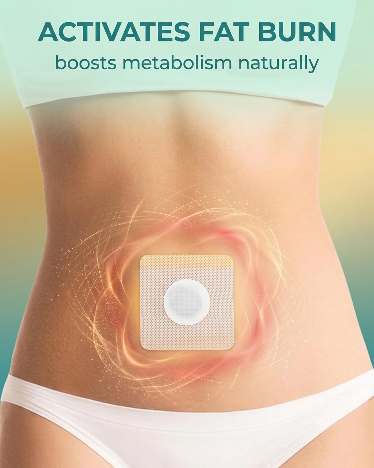 60 Stück Slimming Patch für Ganzen Körper, Abnehmen Schnell Fettverbrenner, Abnehmpflaster Gegen Bauchfett, Weight Loss Stoffwechsel Beschleunigen, Natürliche Inhaltsstoffe