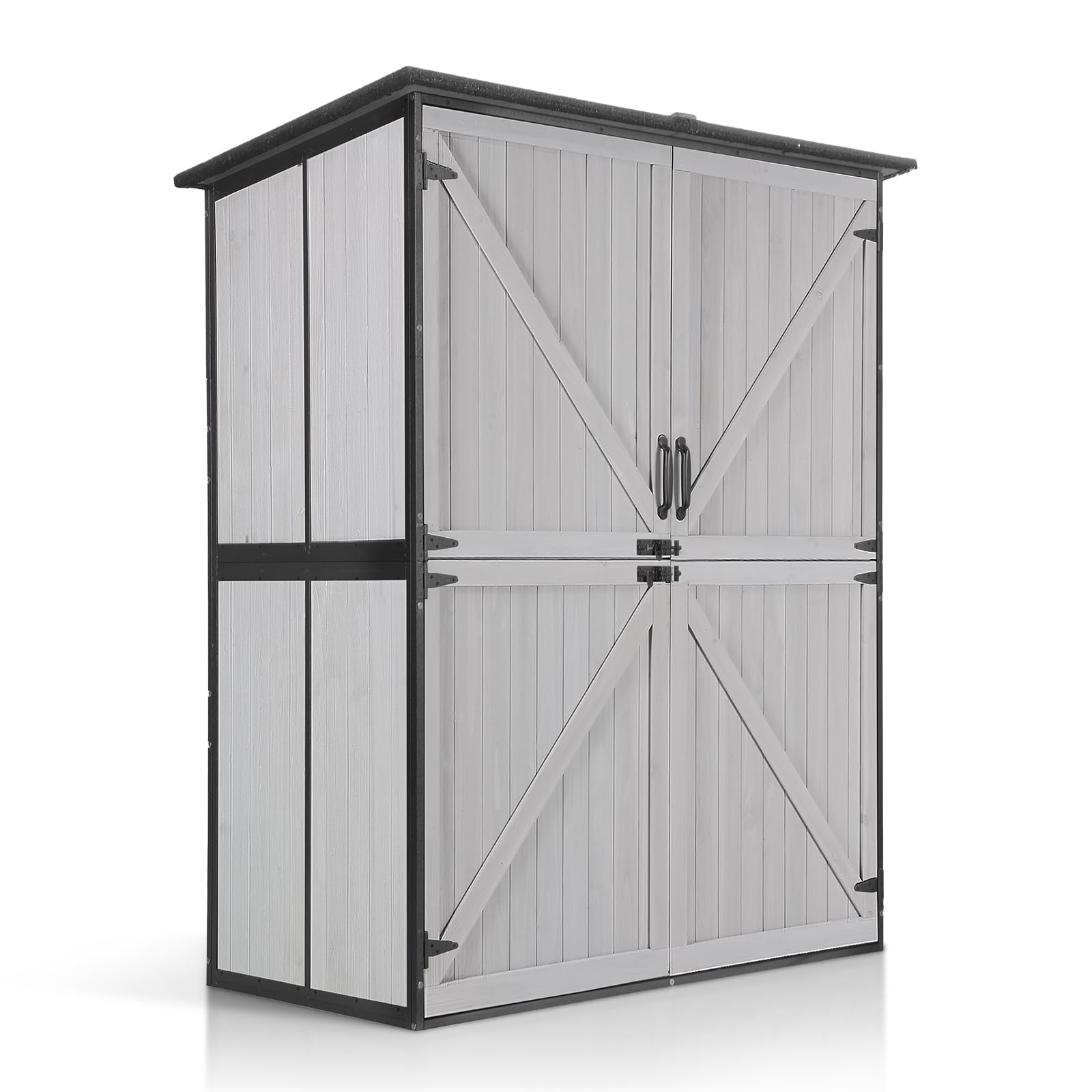 Amazon.com : Aivituvin Shed Outdoor Storage Cabinet with Durable