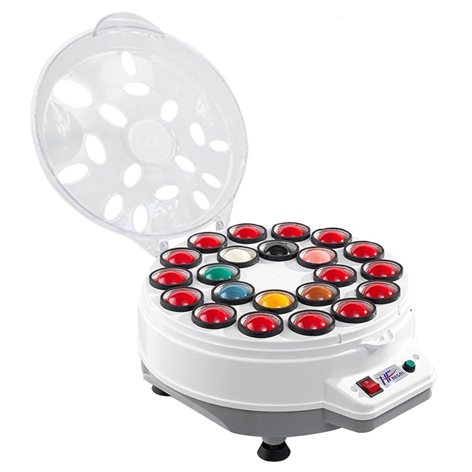 LHUITUI Automatic Pool Ball Cleaner Machine, Billiard Ball Electric Polishing Machine, Electronic Ball Cleaner Machine, Rapid Heat Dissipation, Double-Layer Wool Felt, For Gym And Club Use 22balls