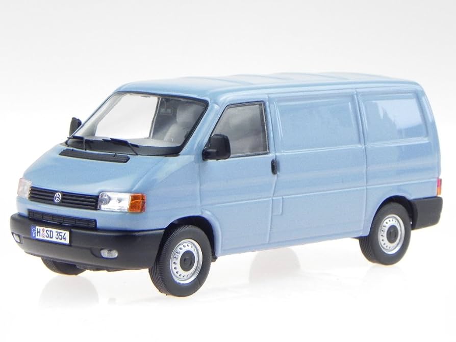 Premium ClassiXXs VW T4 Kasten Bus eisblau Modellauto 13200
