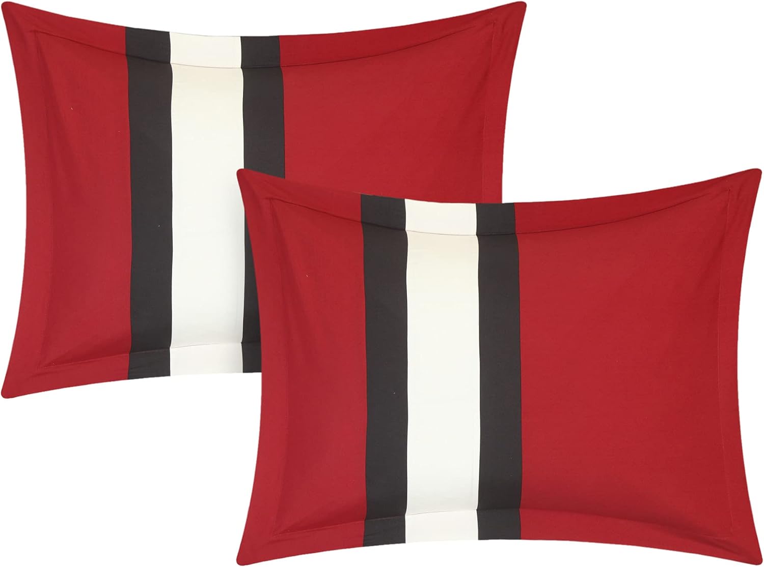 Uр Tо 40% оƒƒ Chic Home Covington 24 Piece Comforter Set Embroidered Bed in a Bag with Sheets Curtains, King, Red Crаzу Dеаlѕ Chic Home Covington 24 Piece Comforter Set Embroidered Bed in a Bag with Sheets Curtains, King, Red