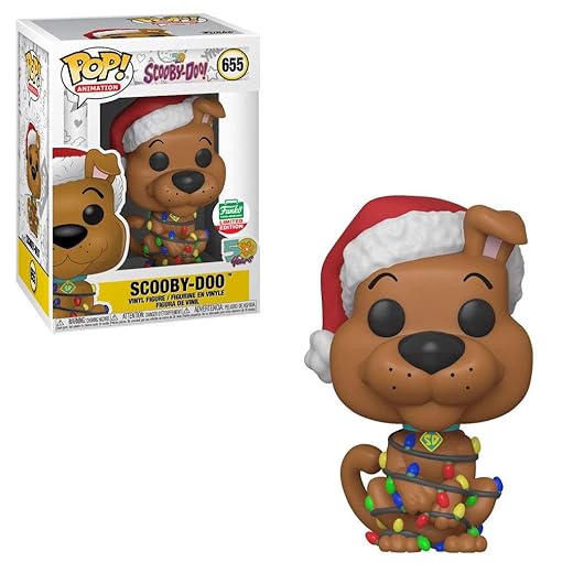 Funko Pop! Animation: Holiday Scooby Doo 50Th Anniversary Figura De Vinilo De Edición Limitada #655
