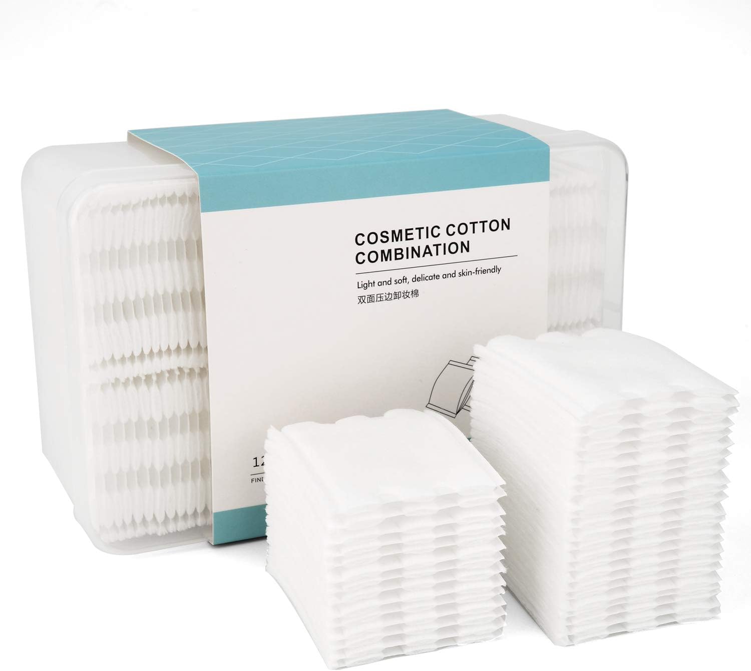 Swisspers Cotton Squares for Face 100 Pure Cotton Pads