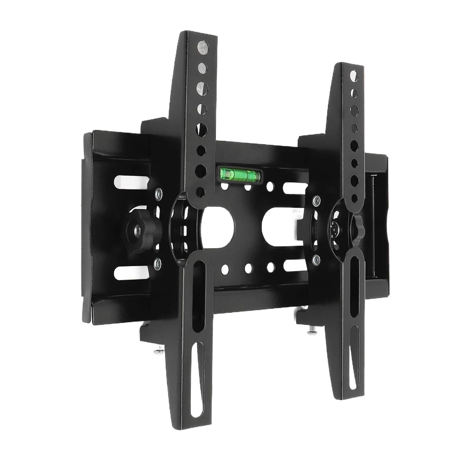 Staffe For Montaggio A Parete TV Regolabili Supporto For Telaio TV A Schermo Piatto Inclinazione Di 15 Gradi For Monitor LED LCD Da 14-42 Pollici